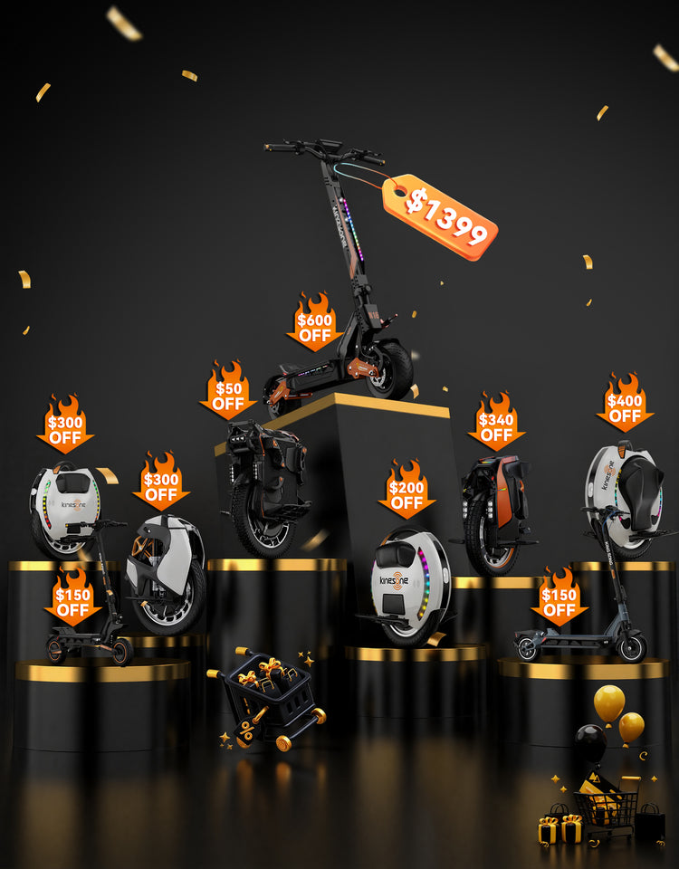 KingSong Brand Month deals on electric unicycles and scooters