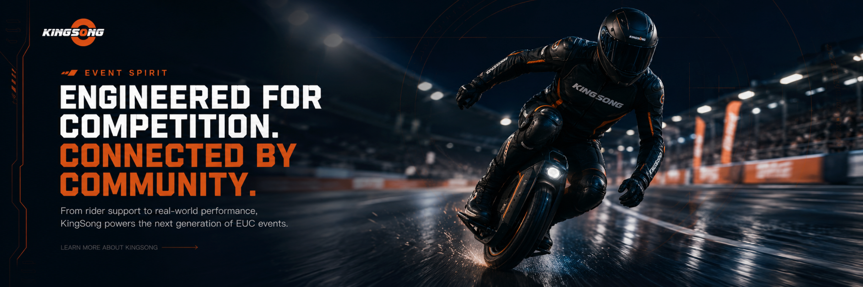 PerformanceOn The Track.   Built To Go Further. - Kingsong community banner